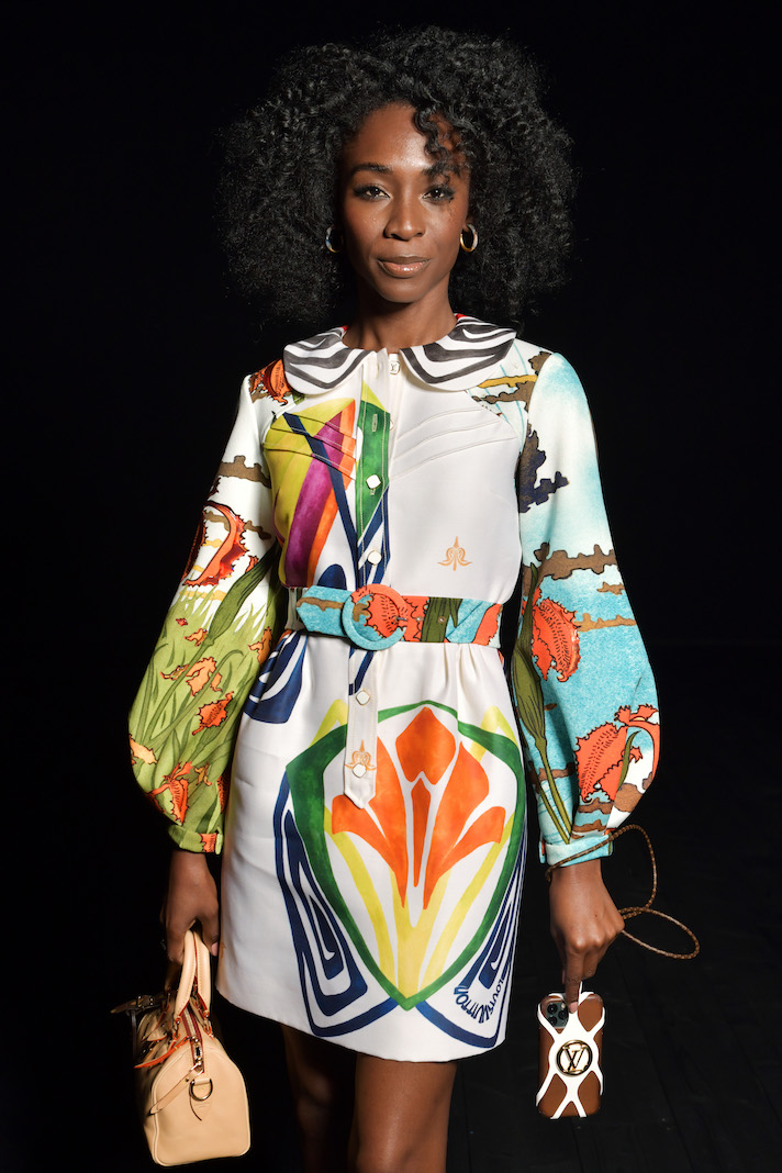 Louis Vuitton Front Row Paris Fashion Week 2020