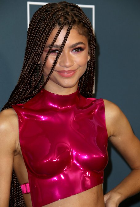 zendaya braids