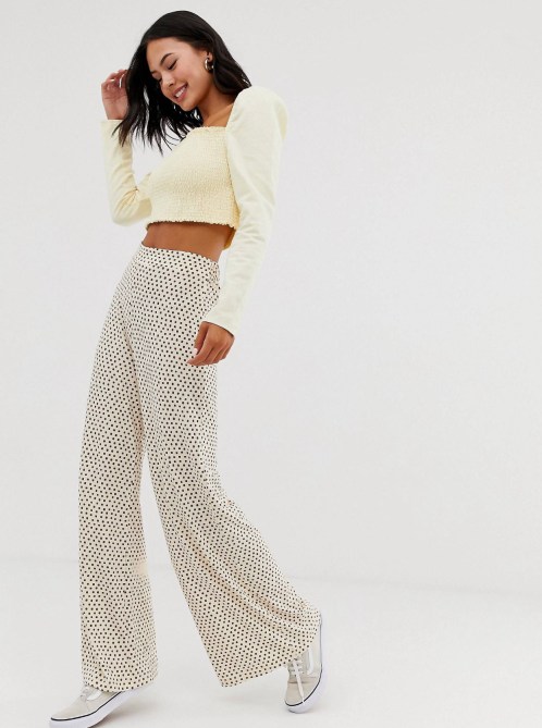 STYLECASTER | ASOS Sale | polka dot pants