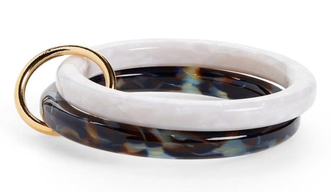 STYLECASTER | Nordstrom Sale Jewelry | double bangle bracelet