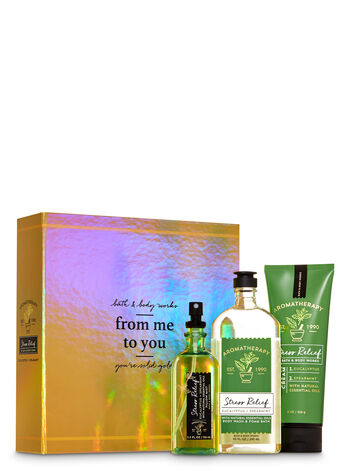 bbw eucalyptus spearment gift box