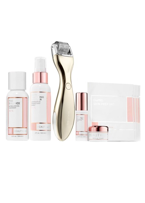 BeautyBio Metallic Gold GloPRO® Microneedling Regeneration Tool Set