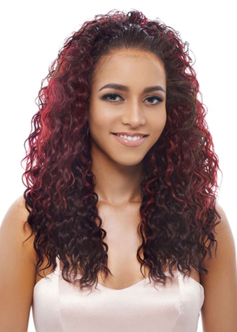 Janet Collection Agatha Synthetic Hair Half Wig