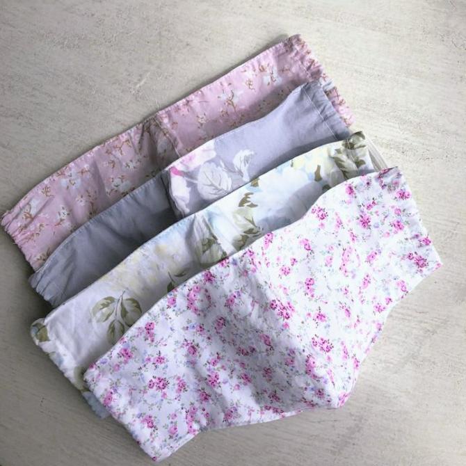 STYLECASTER | Best Cloth Face Masks Online | shabby chic floral masks