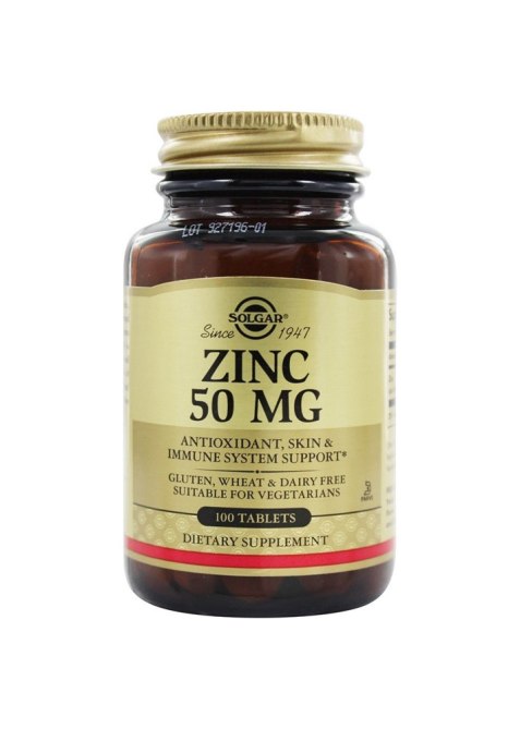 Solgar Zinc 50 MG