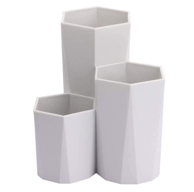 Plastic Makeup Brush Holder Organizer