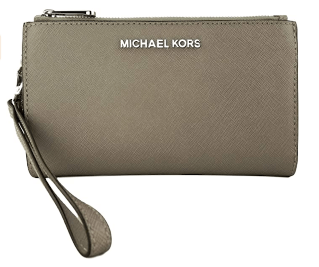 Michael Kors Women's Jet Set Travel Double Zip Wristlet