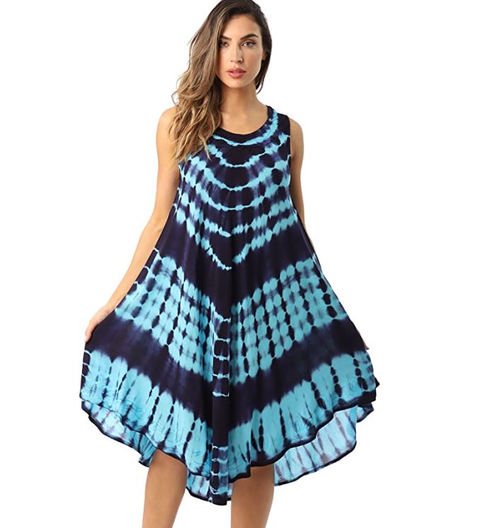 Reviera Sun tie dye dress amazon