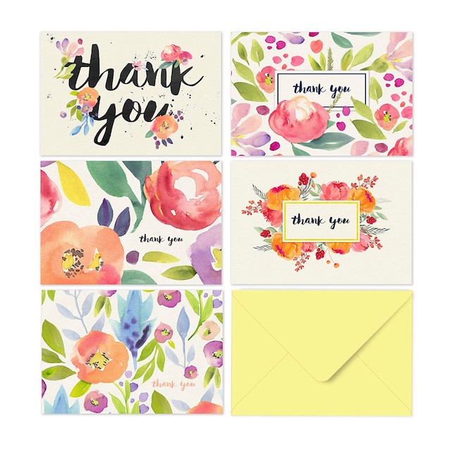 Fresh & Lucky Thank You Cards