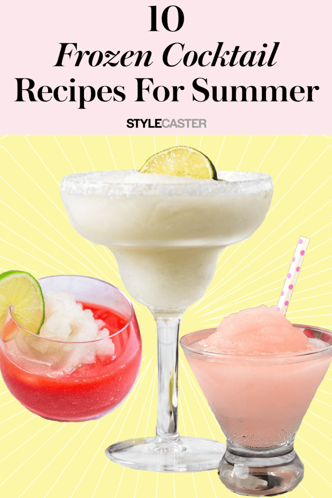 STYLECASTER | frozen cocktail recipes | frozen cocktails | frozen cocktails recipes alcohol | skinny frozen cocktails | easy frozen cocktails | frozen cocktails vodka | frozen cocktails tequila | summer frozen cocktails | frozen rosé | frosé | frozen margarita | frozen sangria | healthy frozen cocktails