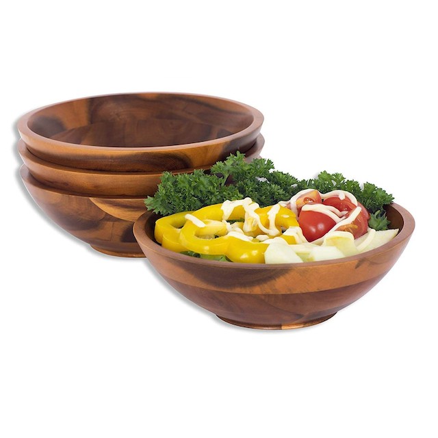 Home and Kitchen Space Wooden Bowls