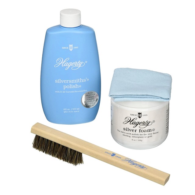 W. J. Hagerty Complete 4-Piece Silver Care Kit