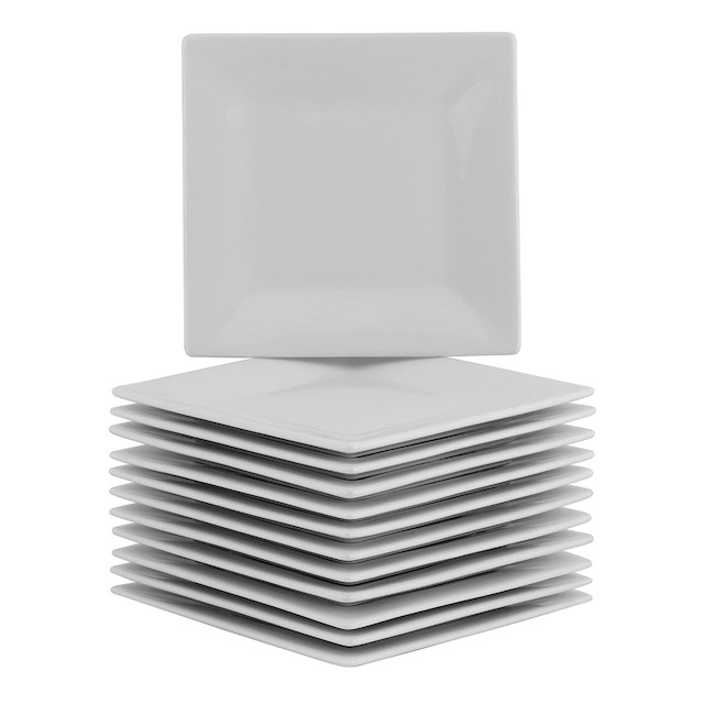 10 Strawberry Street Party Pack Appetizer Plates