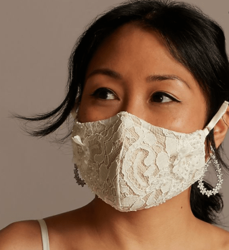 STYLECASTER | Bridal Face Mask