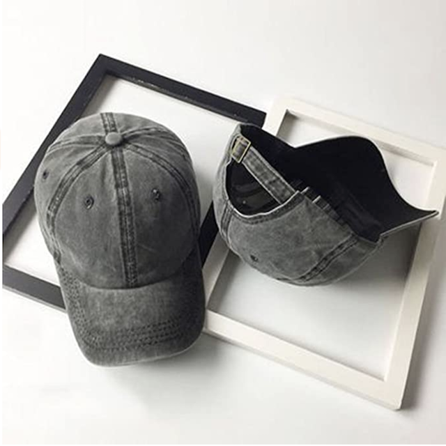 Unisex Vintage Washed Distressed Baseball-Cap