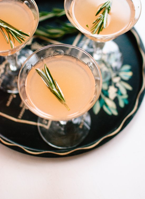 STYLECASTER | creative cocktails | ruby red and rosemary honey cocktail