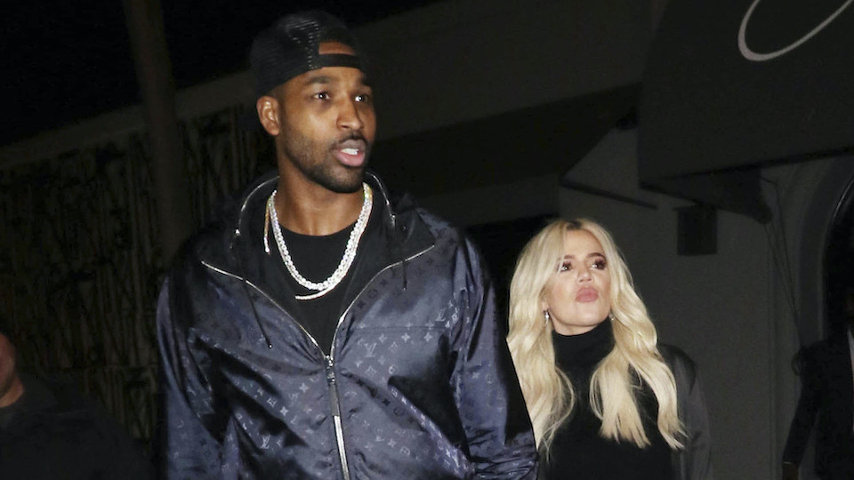 Khloe Kardashian and Tristan Thompson are seen in Los Angeles, CA.