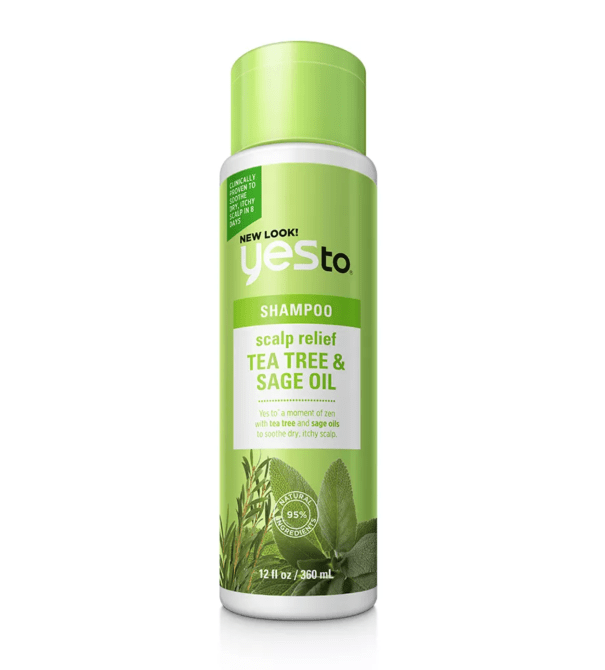 Yes To tea tree sage oil scalp relief shampoo