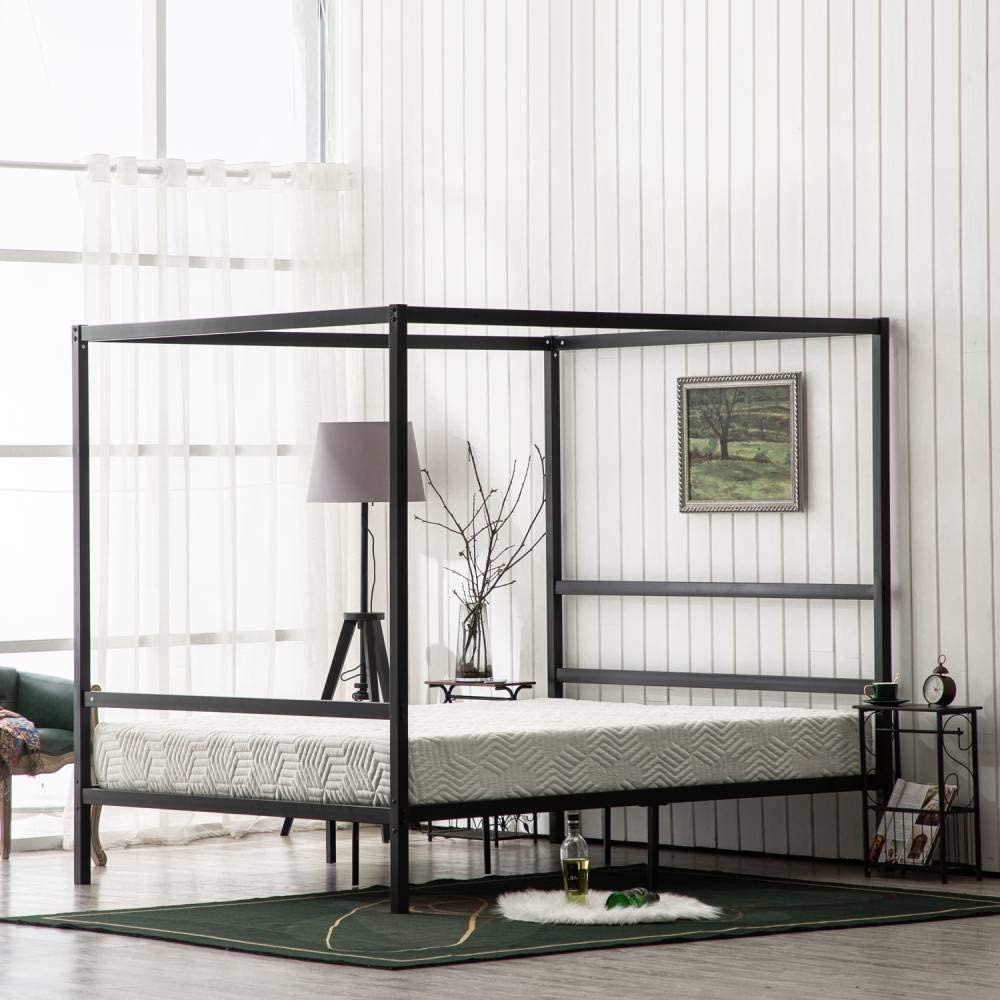 Bonnlo canopy bed frame amazon