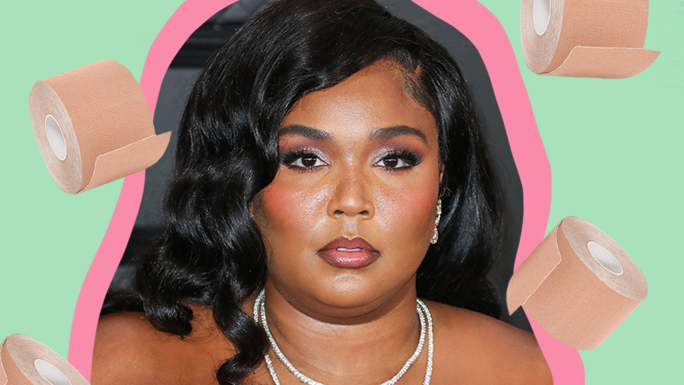 STYLECASTER | Lizzo Boob Tape