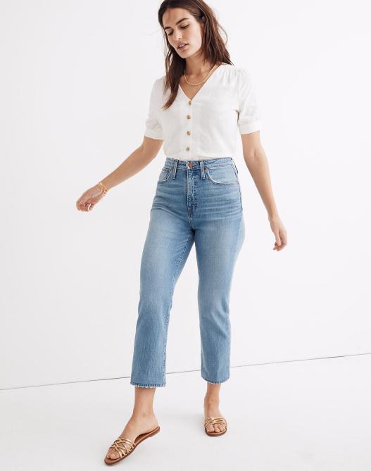 Madewell Curvy Straight Jeans