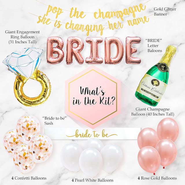 Bachelorette Party Decorations Kit