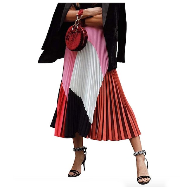 ThusFar Women's Graffiti Pleated Skirts