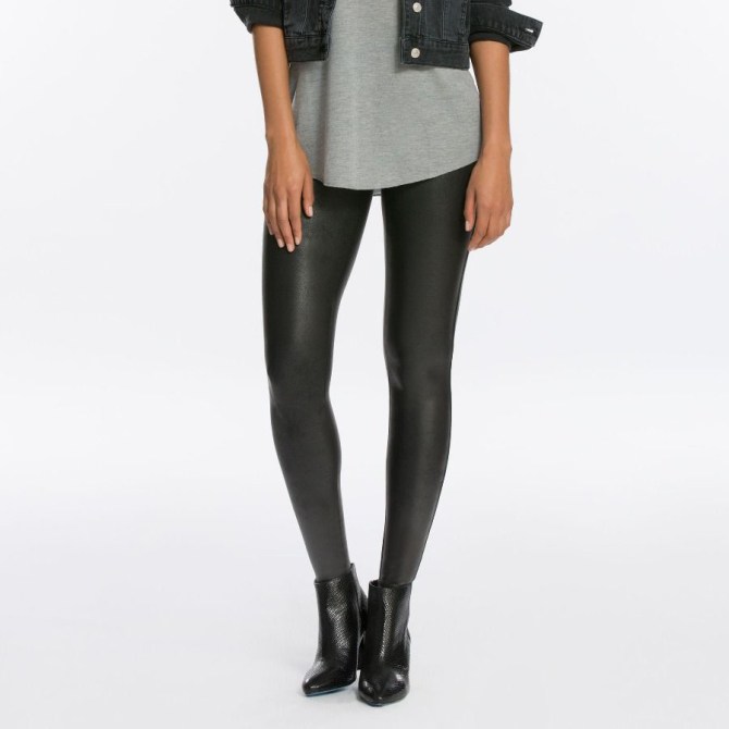 STYLECASTER | best faux leather leggings 