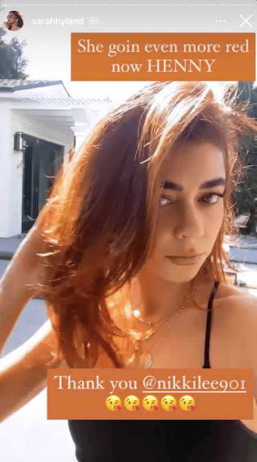 sarah hyland red hair