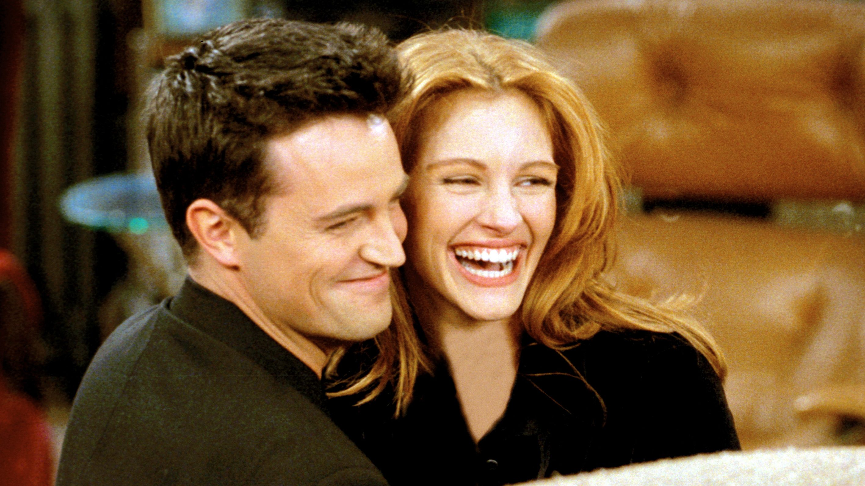 FRIENDS, Matthew Perry, Julia Roberts, 'The One After The Superbowl, Pt. I & II', (Season 2, epis. #