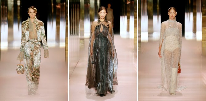 STYLECASTER | Demi Moore Fendi Paris Fashion Week