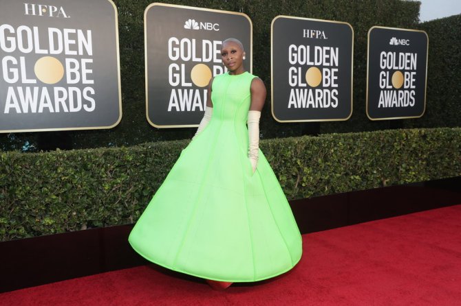 STYLECASTER | Cynthia Erivo Golden Globes