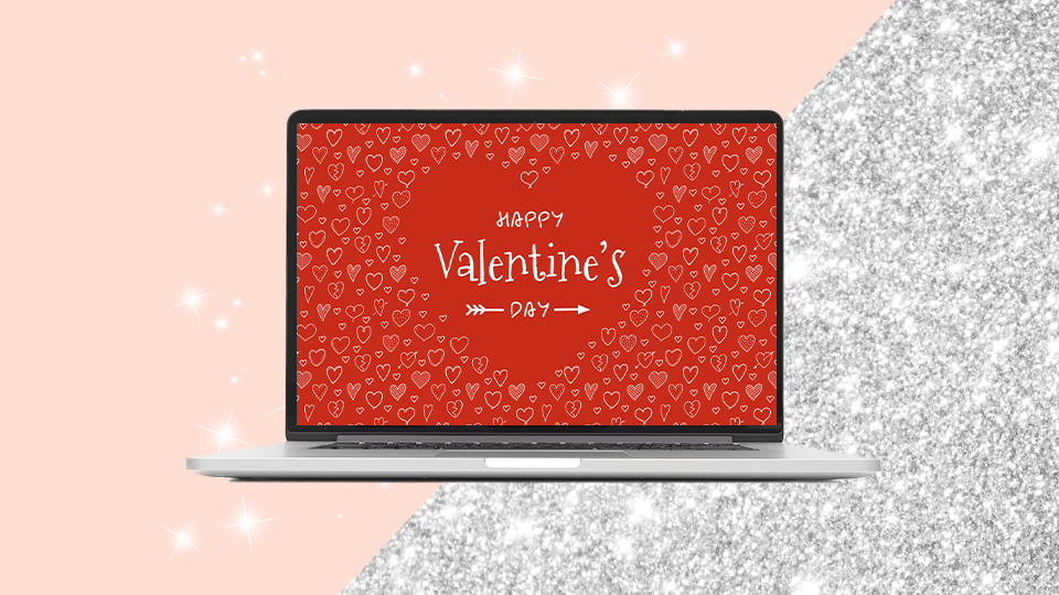 STYLECASTER | Valentine's Day Zoom Backgrounds