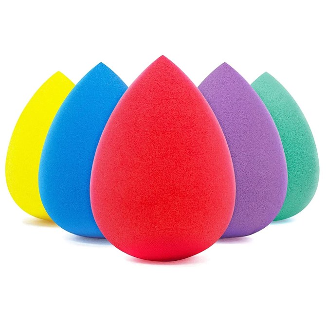 BEAKEY 5 Pcs Makeup Sponge Set