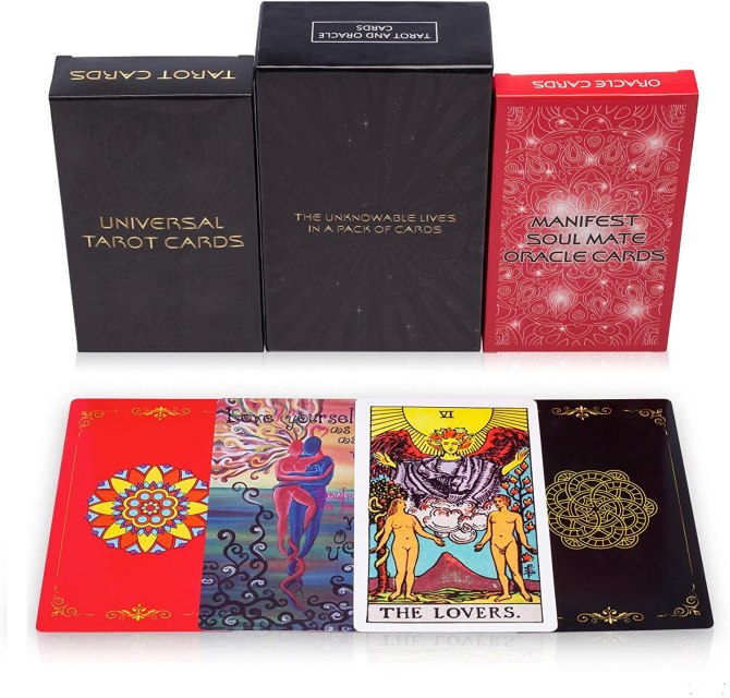 MandAlimited Tarot Cards Deck and Manifest - Soul Mate Oracle Cards
