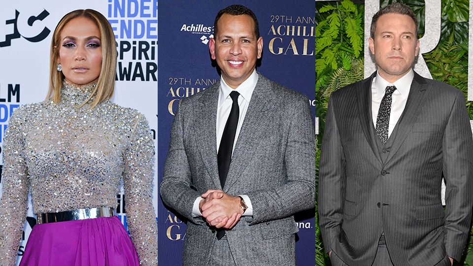 Jennifer Lopez, Alex Rodriguez, Ben Affleck