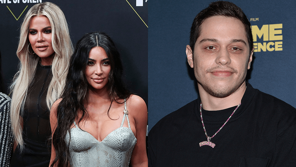 Khloe Kardashian, Pete Davidson, Kim Kardashian