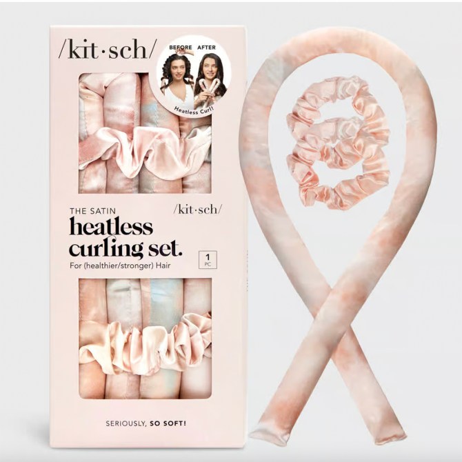 Kitsch's Satin Heatless Curling Set