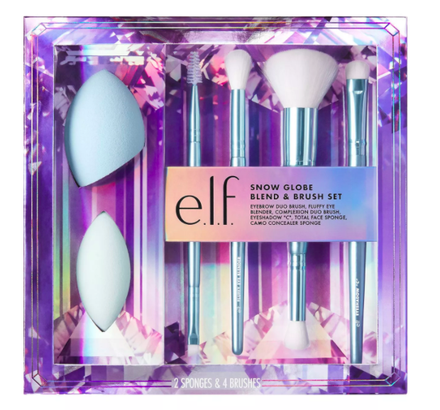 elf snow globe set
