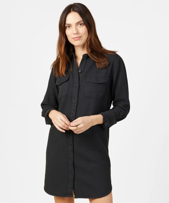 Chroma Blanket Shirt Dress
