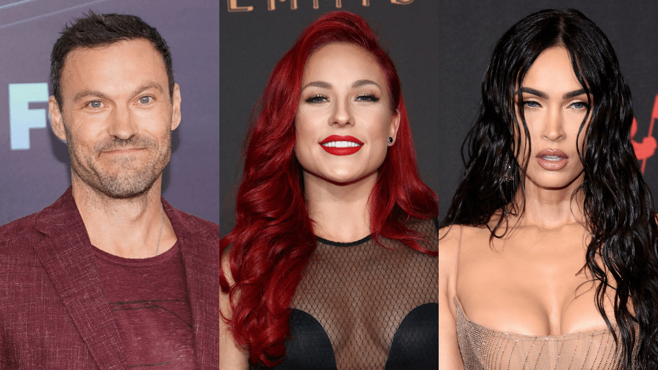 Brian Austin Green, Sharna Burgess, Megan Fox