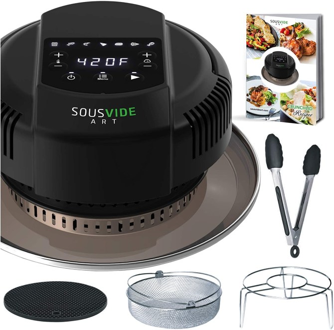 Sousvide Art CrunchLid Air Fryer Lid Amazon