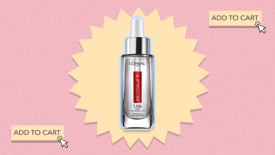 L’Oreal Paris 1.5% Pure Hyaluronic Acid Serum for Face Prime Day 2022