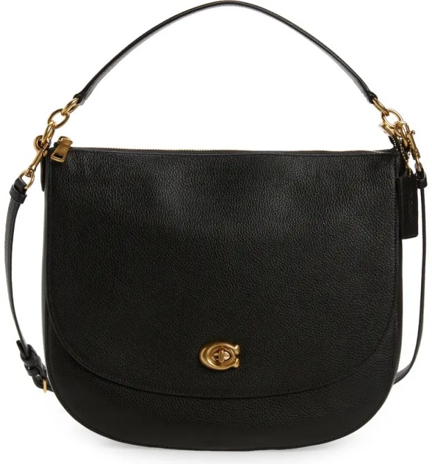Coach Polished Pebble Leather Shoulder Bag Nordstrom