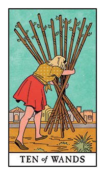 10 of Wands Tarot