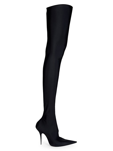 Balenciaga Cuissard Knife 110 Over-the-Knee Boots Saks Fifth Avenue