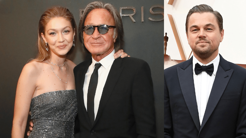Gigi Hadid, Mohamed Hadid, Leonardo DiCaprio