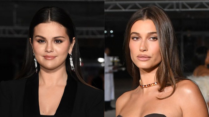 Hailey Bieber Selena Gomez