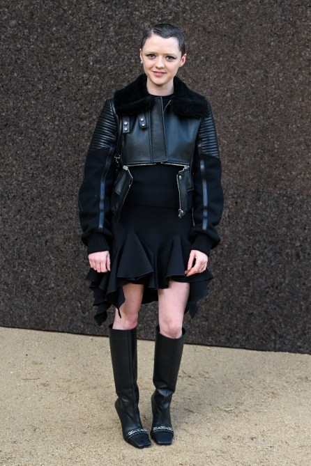 Maisie Williams attends the Givenchy 