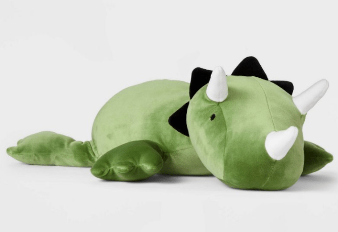 weighted dino plush